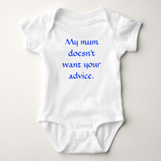 Min morsa önskar inte din advice. tee shirt