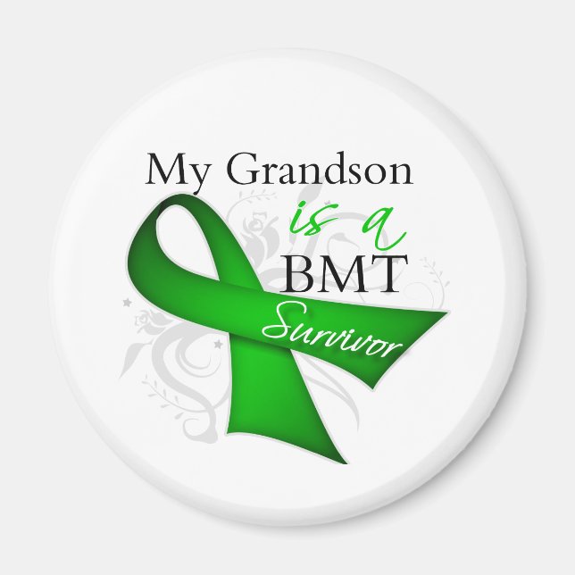 Min morson är Bone Marrow Transplant Survivor Magnet (Framsidan)