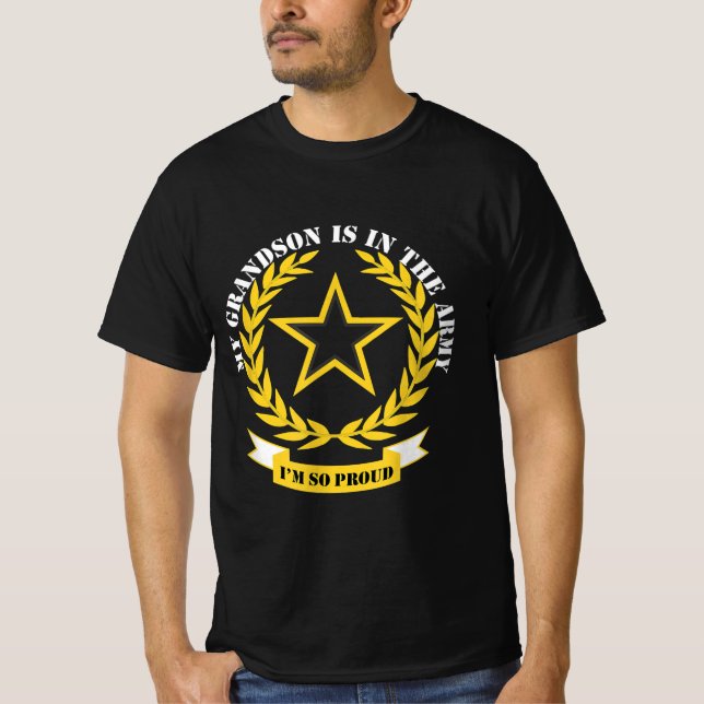Min morson är i armén t shirt (Framsida)