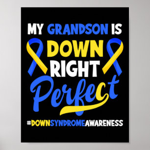 Min morson är nere i Högerna Perfekt nere Syndrome Poster