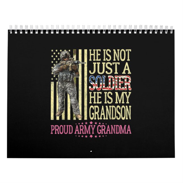 Min morson är soldat proud Armémorma Kalender (Omslag)