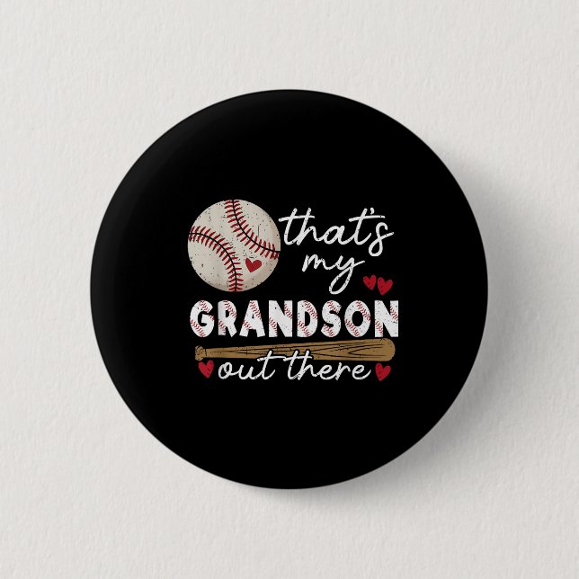Min morson där ute Baseball Grandma Mothe Knapp (Framsida)