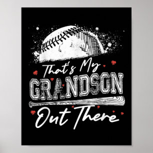Min morson där ute Morma Baseball Mothe Poster
