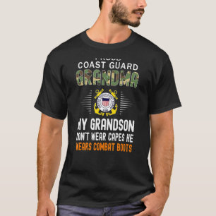 Min morson Wears Combat Boots Proud Kusten Guard G T Shirt