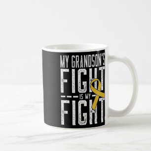 Min morsons kamp är min barncancer. kaffemugg