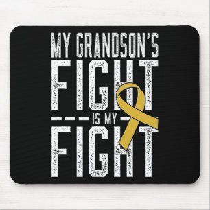 Min morsons kamp är min barncancer. musmatta