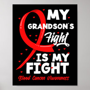 Min morsons kamp är min Medvetna blodcancer Poster