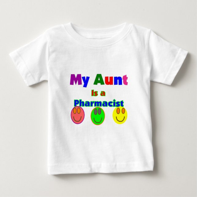 "Min Moster är apotekare" Kids Gifts Tee Shirt (Framsida)