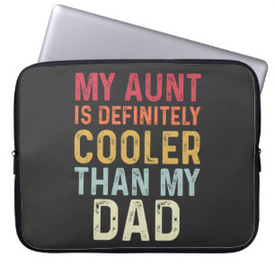 Min Moster är definitivt färglös än min Pappa-funn Laptop Fodral