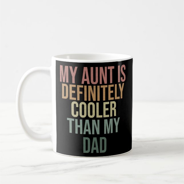Min Moster är definitivt färglöst än min Pappa-lav Kaffemugg (Vänster)