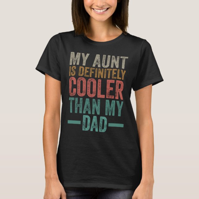 Min Moster är definitivt färglöst än min Pappa ni T Shirt (Framsida)