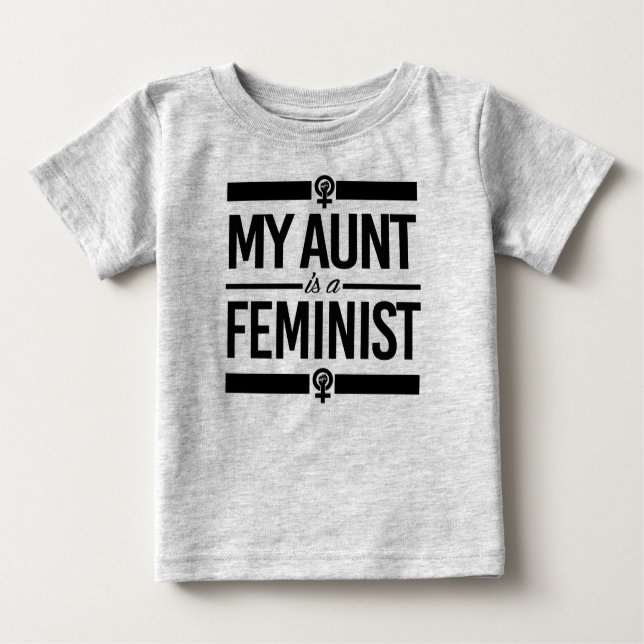Min Moster är en feminist — T-shirt (Framsida)