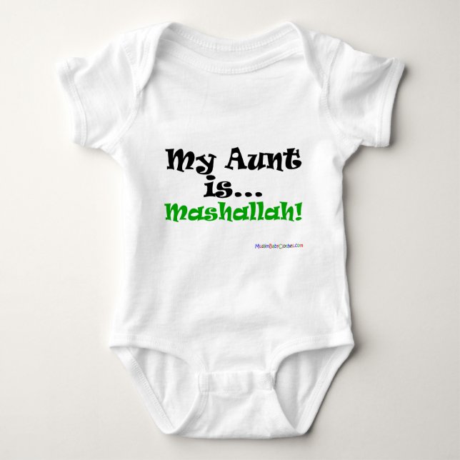 Min moster är Mashallah! Tee Shirt (Framsida)