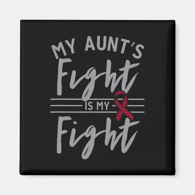 Min Moster Fight är min Fight Sickle Cell Anemia A Magnet (Framsidan)