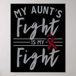 Min Moster Fight är min Fight Sickle Cell Anemia A Poster