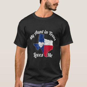 Min Moster i Texas Kärlek Me Texas Texan Kärlek T Shirt