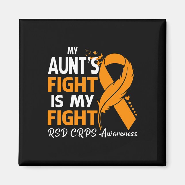Min Moster kämpar är min fea i kampen mot Rsd Crps Magnet (Framsidan)