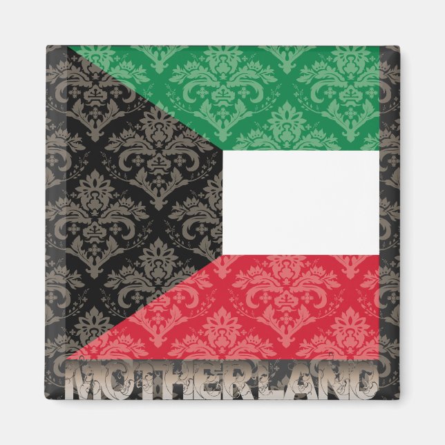 Min Motherland Kuwait Magnet (Framsidan)