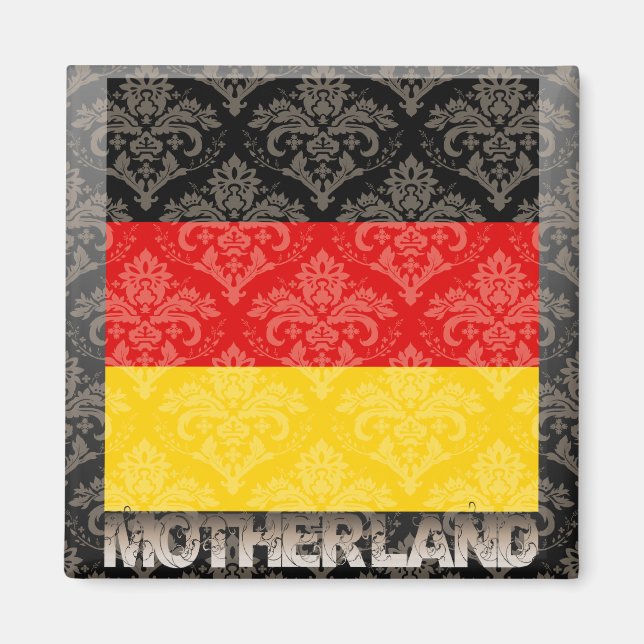 Min Motherland Tyskland Magnet (Framsidan)