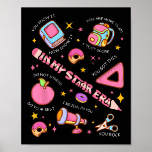 Min motiverade testdag i Staar Era är lustigt T Poster