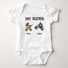 Min motorcross Dirt Bike Baby Onesie T Shirt