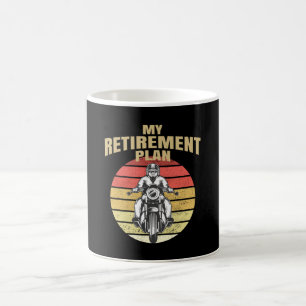 Min motorcykel i pension kaffemugg