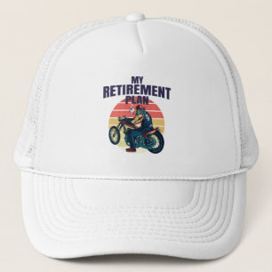 Min motorcykel i pension keps