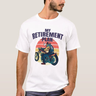 Min motorcykel i pension t shirt