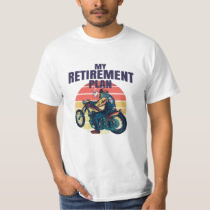 Min motorcykel i pension t shirt