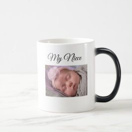 Min mugg för kaffe för brorsdotterpersonligfoto