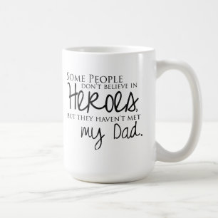 Min mugg för pappacitationsteckenkaffe