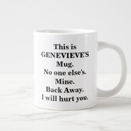 Min Mugg (tvåsidig) Jumbo Mugg