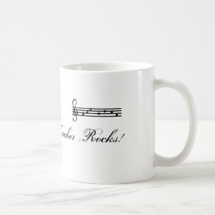 Min musiklärare är fantastisk kaffemugg