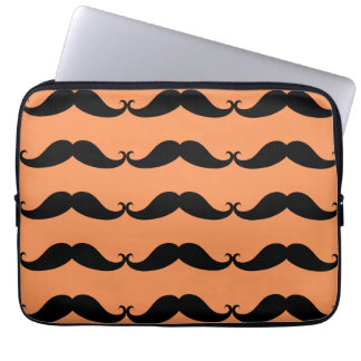 Min Mustache Laptop Sleeve