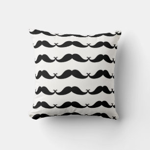 Min Mustache Pillow 16 x 16 Kudde