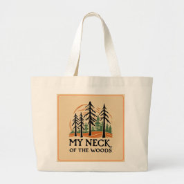 Min Nacke i Skogen Jumbo Tote Bag Tygkasse