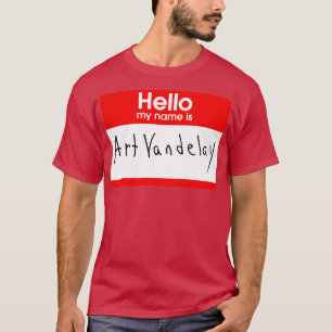Min namn är Art Vandelay T Shirt