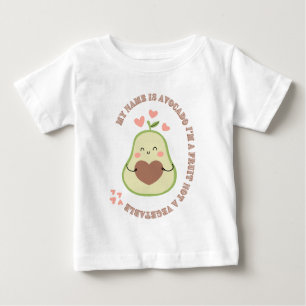 Min Namn är Avocado T Shirt
