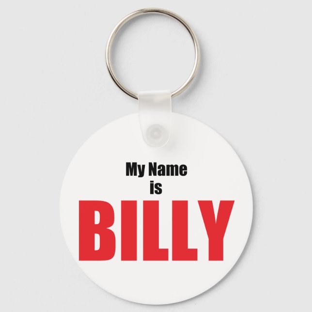 Min Namn är Billy Nyckelring (Framsida)