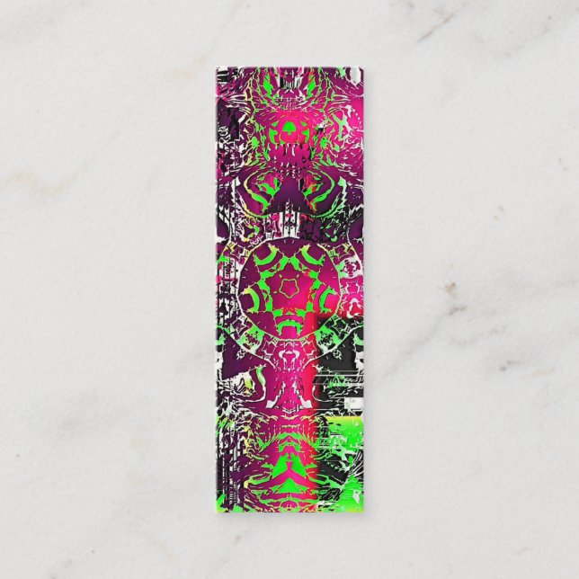 Min Namn är inte Donna Mini Visitkort (Framsida)