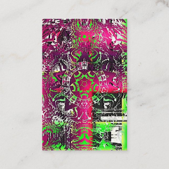 Min Namn är inte Donna Visitkort (Framsida)