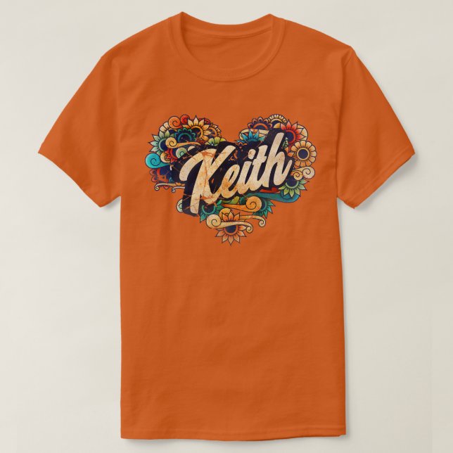 Min namn är Keith T Shirt (Design framsida)