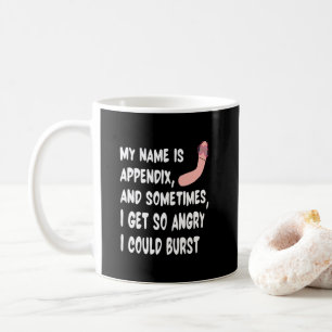 Min Namn är tillägg, bilaga, biktomi Kaffemugg