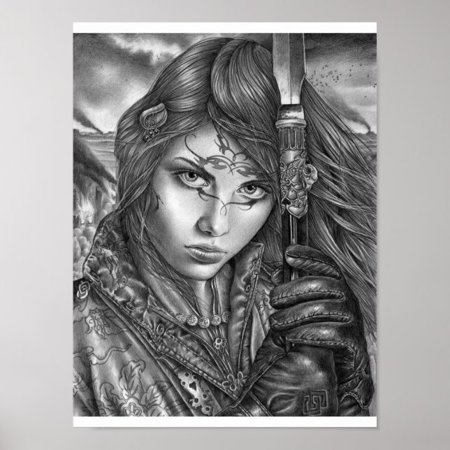 "Min Namn är vaken" poster (Framsidan)