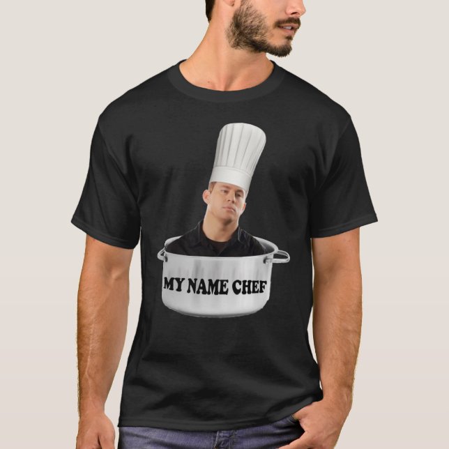 Min Namn Chef (My Namn Jeff) Classic T-Shirt (Framsida)