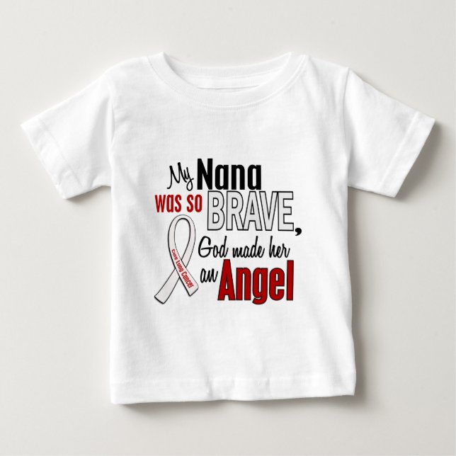 Min Nana är en ängellungcancer Tee Shirt (Framsida)
