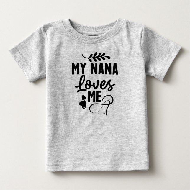 Min nana kärlek mig t shirt (Framsida)