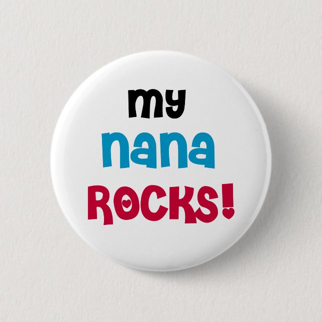 Min Nana stenar Knapp (Framsida)