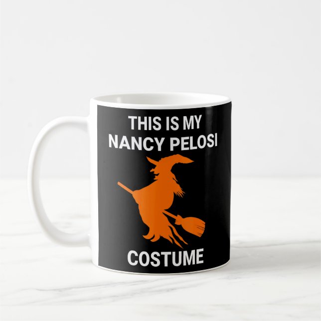 Min Nancy Pelosi Costume Wicked Fitch Hallow Kaffemugg (Vänster)