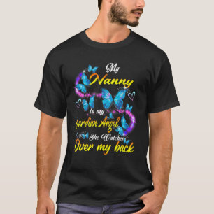 Min Nanny är min gardiska ängel hon tittar över mi T Shirt